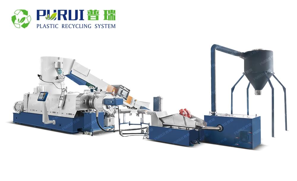 POF、CPP、OPP、BOPP薄膜塑料回收造粒機